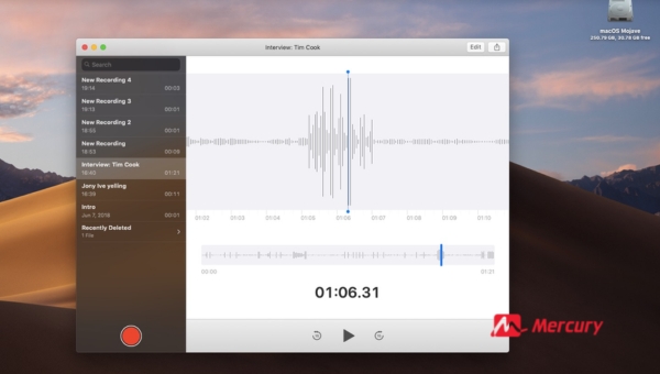 How to Record Audio on Mac Using Voice Memos?