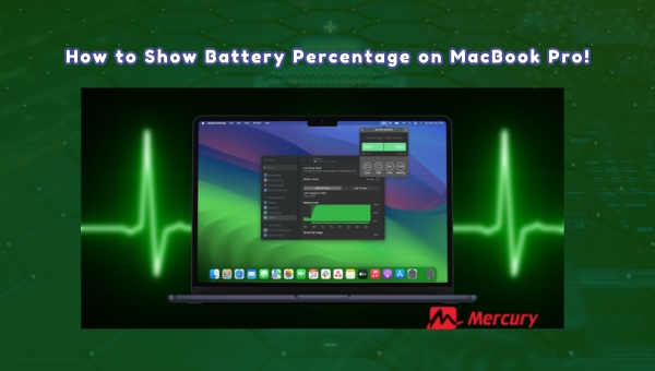 How to Show Battery Percentage on MacBook Pro