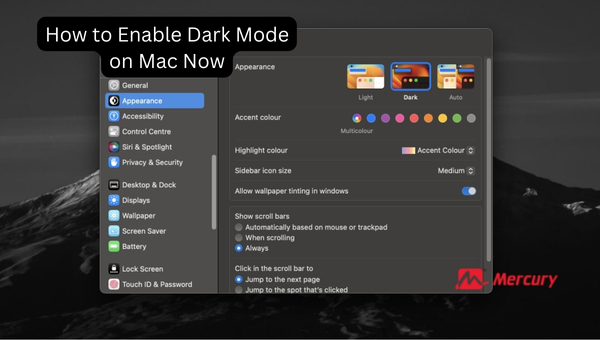 Quick Guide: How to Enable Dark Mode on Mac Now