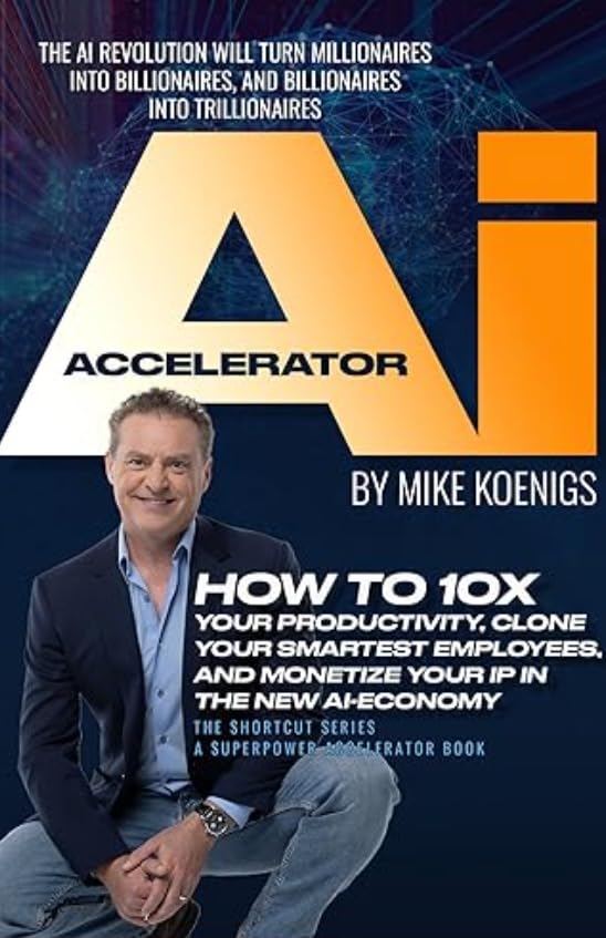 The Ai Accelerator: How to 10X Your Productivity, Clone Your Smartest Employees, and Monetize Your IP in the New Ai-Economy - Customer Photo 1