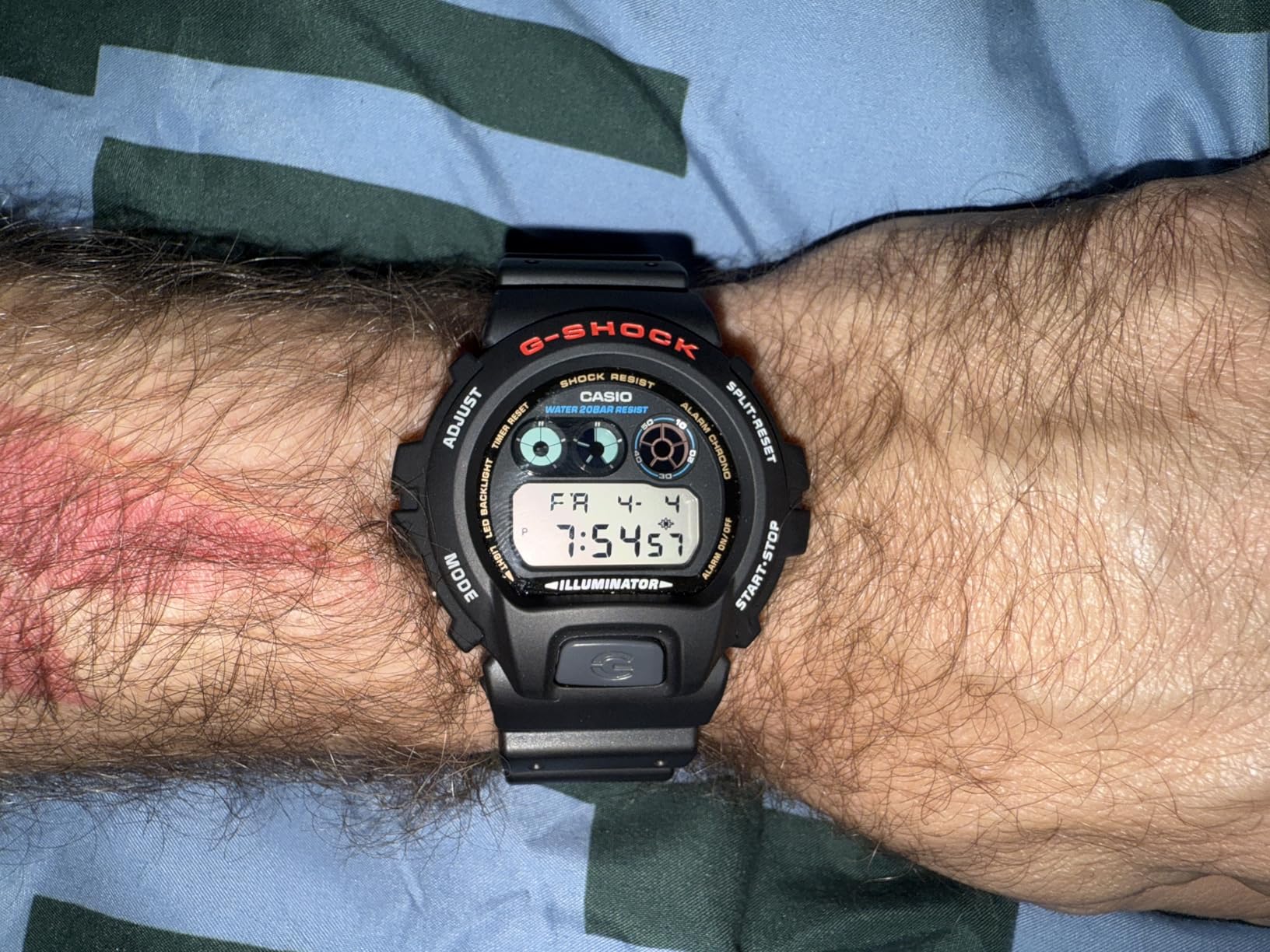 Casio Men's G-Shock DW6900-1V Sport Watch - Customer Photo 1