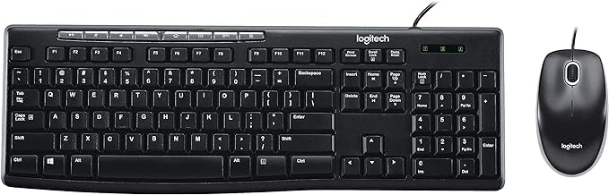 Logitech Media Combo MK200 Full-Size Keyboard and High-Definition Optical Mouse - Customer Photo 1