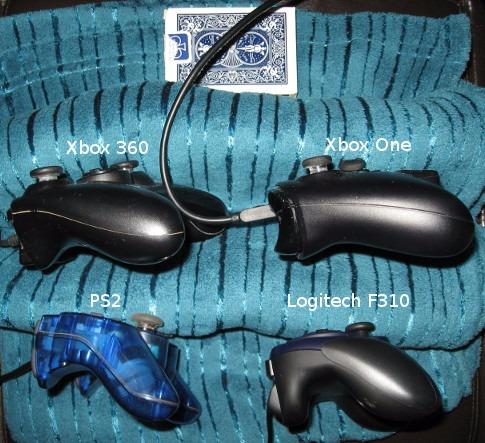 Logitech G F310 Wired Gamepad Controller Console Like Layout 4 Switch D-Pad PC - Blue/Black - Customer Photo 1