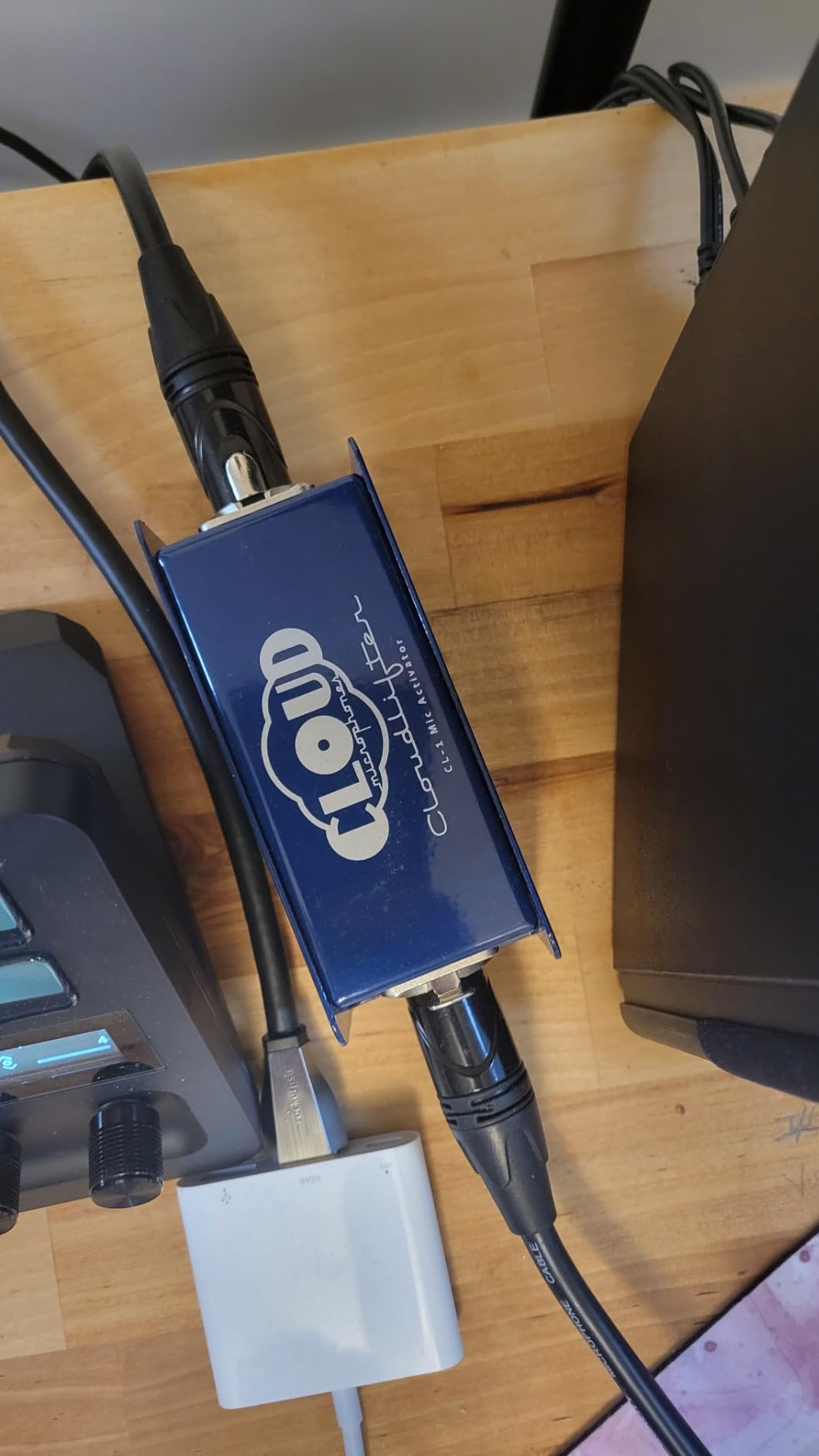 Cloud Microphones - Cloudlifter CL-1 Mic Activator - Ultra-Clean Microphone Preamp Gain - USA Made Customer Review Cloud Microphones - Cloudlifter CL-1 Mic Activator - Ultra-Clean Microphone Preamp Gain - USA Made - Customer Photo 1