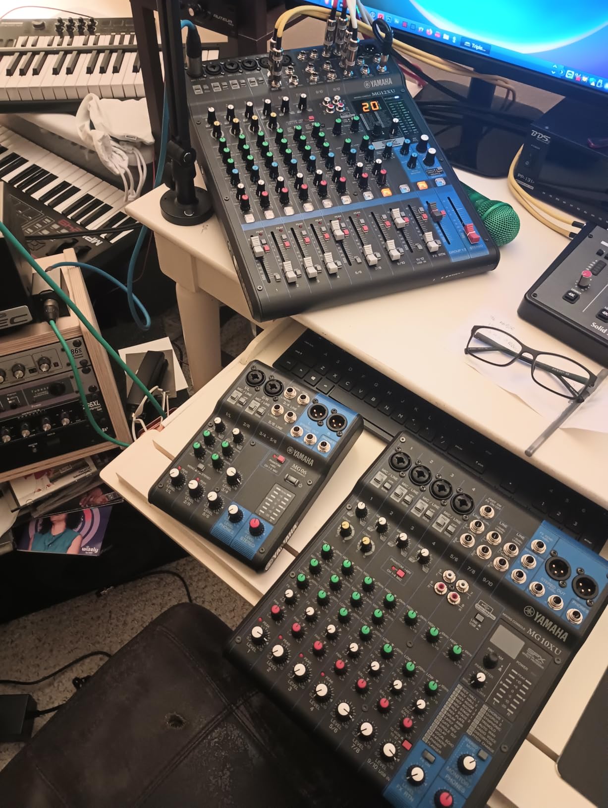 YAMAHA MG10XU 10-Input Stereo Mixer with Effects - Customer Photo 2