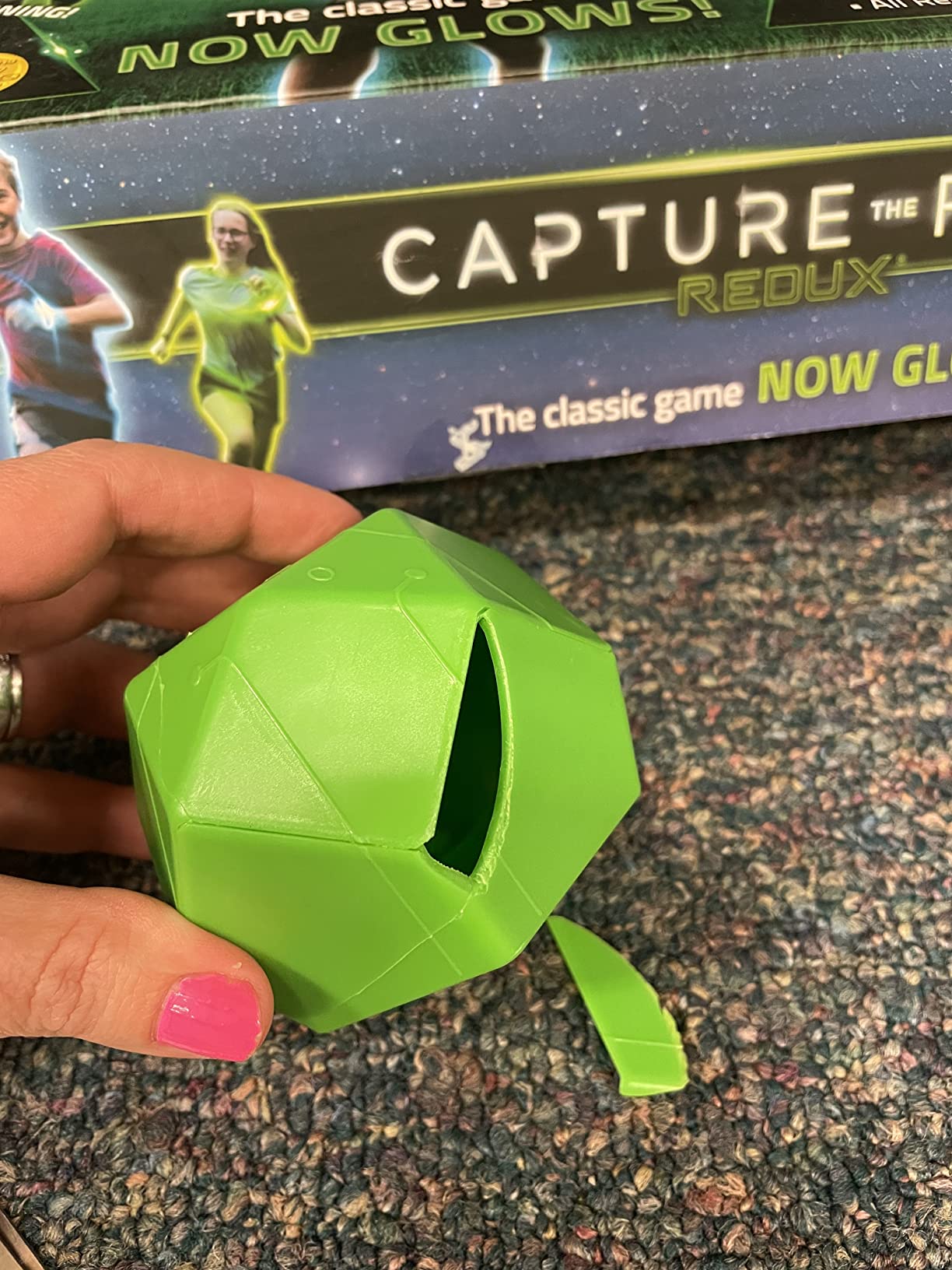 Redux: The Original Glow in The Dark Capture The Flag Game | Ages 8+ | Outdoor Games for Kids and Teens | Glow in the Dark Games | Sports Gifts for Boys | Alternative to Laser Tag Guns & Flag Football - Customer Photo 1