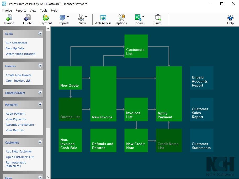 Express Invoice Software for Managing Invoices and Payments [Download] - Customer Photo 1