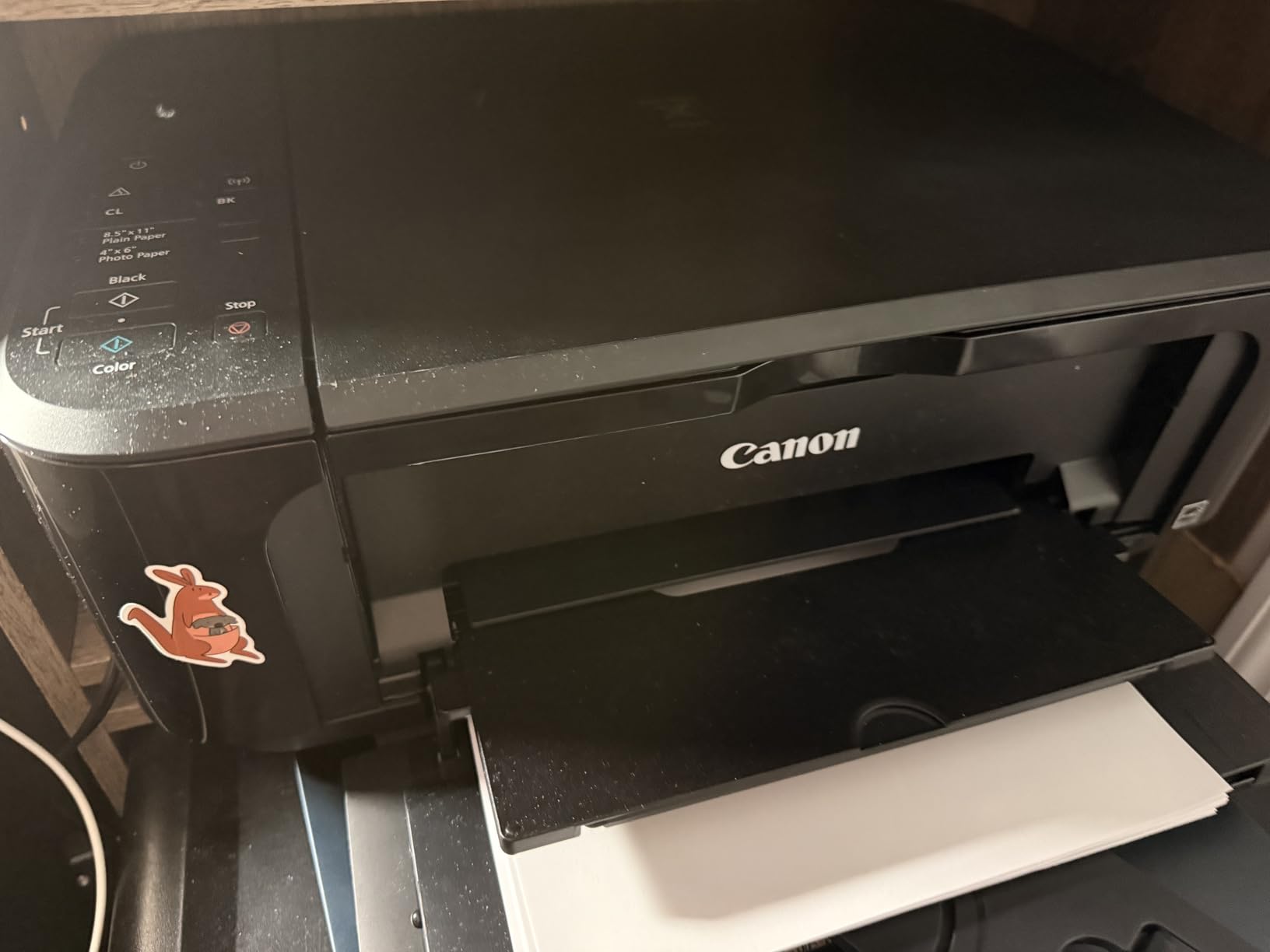 Canon Pixma MG3620 Wireless All-in-One Color Inkjet Printer with Mobile and Tablet Printing, Black - Customer Photo 5
