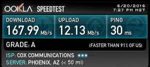 ARRIS SB6190 - Cable Modem - Fast DOCSIS 3.0 32x8 Gigabit Cable Modem, For Comcast Xfinity, Cox, Spectrum and more, 1 Gbps Port, 800 Mbps Max Internet Speed, 1 Year Warranty - (No Built-in Wifi) - Customer Photo 1