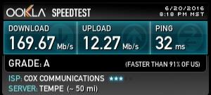 ARRIS SB6190 - Cable Modem - Fast DOCSIS 3.0 32x8 Gigabit Cable Modem, For Comcast Xfinity, Cox, Spectrum and more, 1 Gbps Port, 800 Mbps Max Internet Speed, 1 Year Warranty - (No Built-in Wifi) - Customer Photo 2