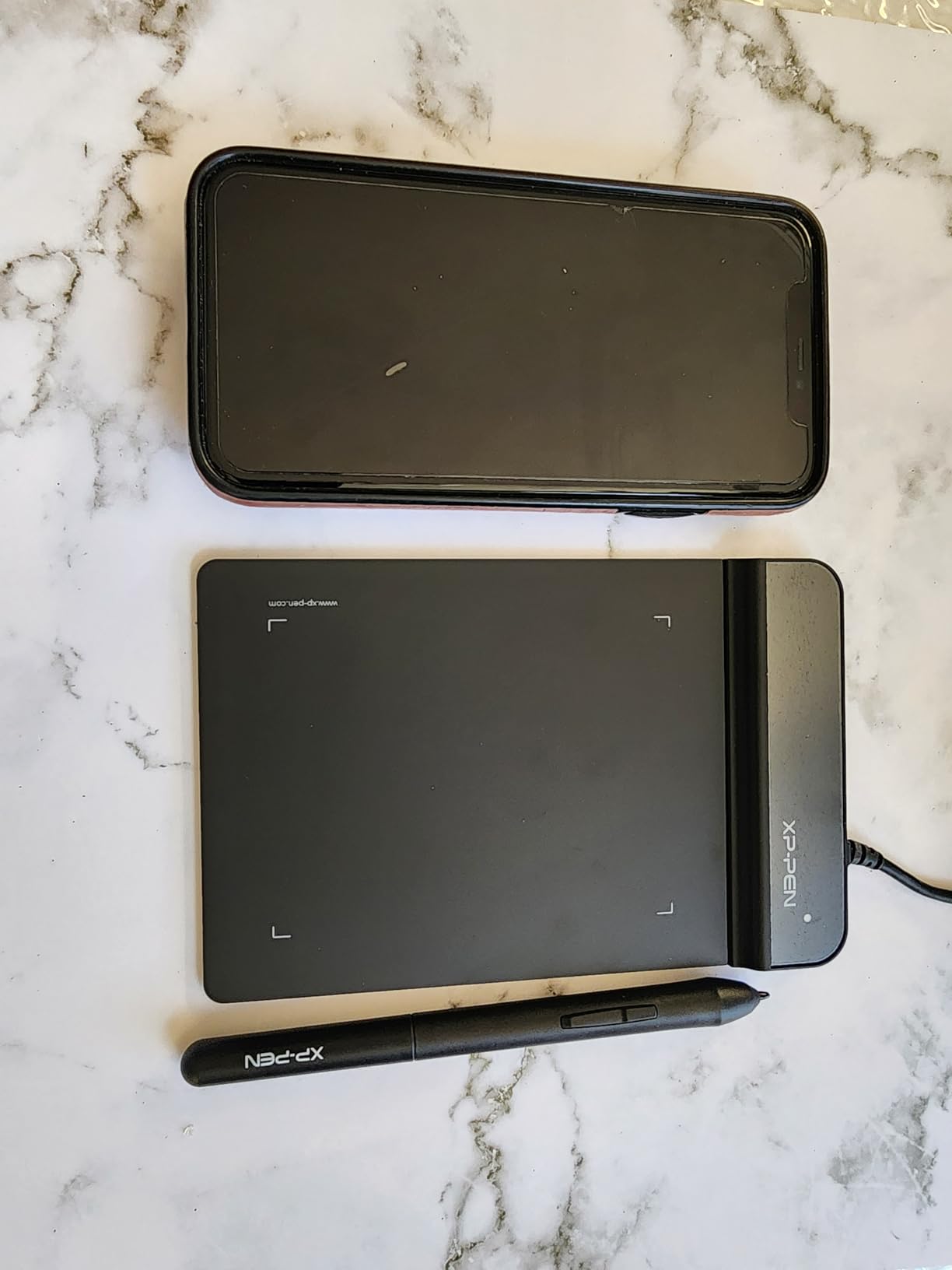 Drawing Tablet XPPen G430S OSU, Graphic Drawing Tablet with 8192 Levels Pressure Battery-Free Stylus, 4 x 3 inch Ultrathin, for OSU Game, Online Teaching Compatible with Window/Mac Black - Customer Photo 5