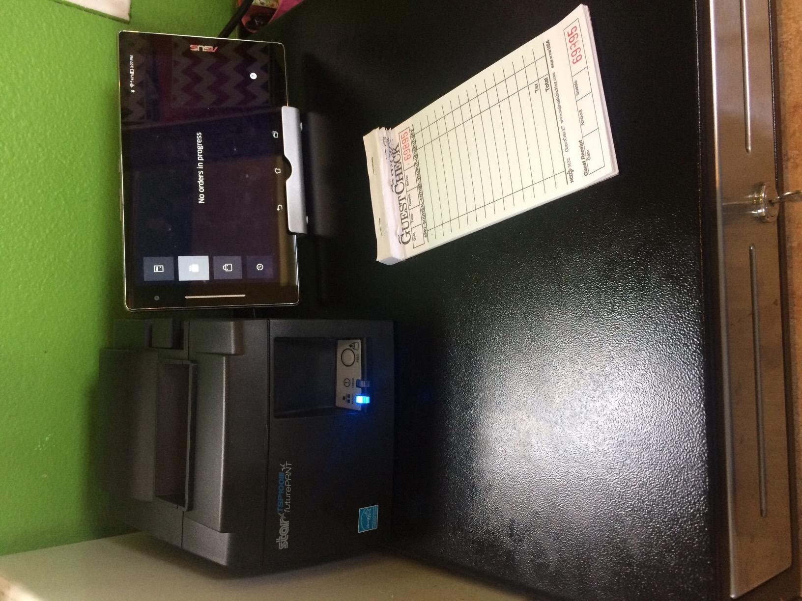 Star Micronics TSP143IIILAN Ethernet (LAN) Thermal Receipt Printer with Auto-Cutter and Internal Power Supply - Gray - Customer Photo 2