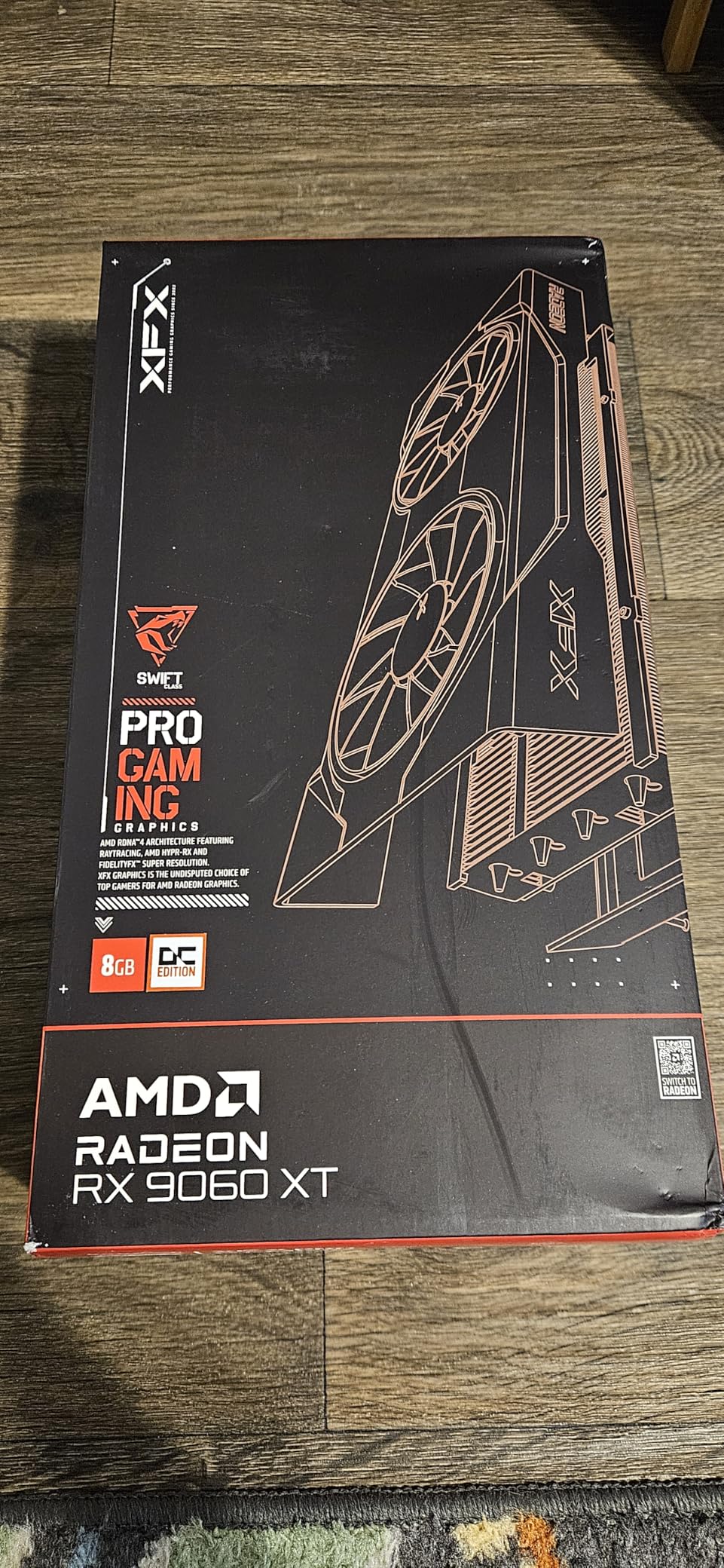 XFX Radeon RX 580 GTS XXX Edition 1386MHz OC+, 8GB GDDR5, VR Ready, Dual BIOS, 3xDP HDMI DVI, AMD Graphics Card (RX-580P8DFD6) - Customer Photo 2