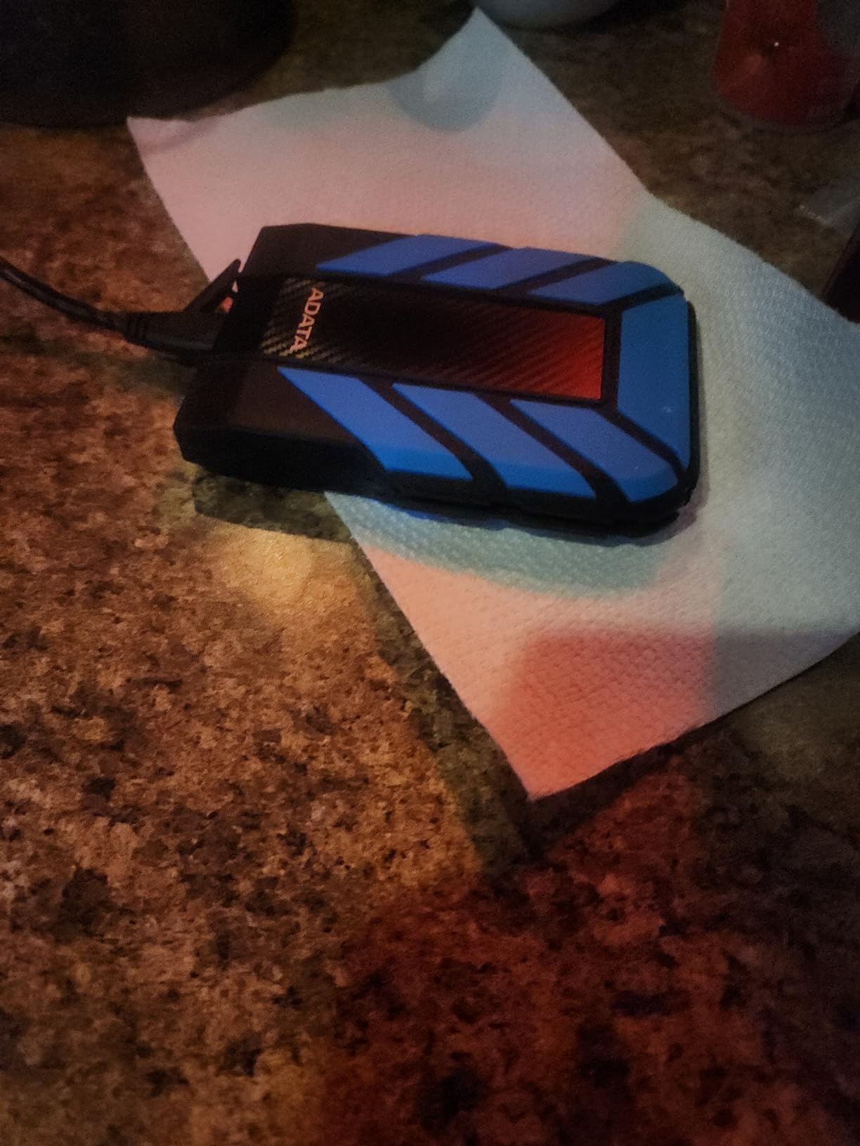ADATA HD710 Pro 2TB USB 3.1 IP68 Waterproof/Shockproof/Dustproof Ruggedized External Hard Drive, Black (AHD710P-2TU31-CBK) - Customer Photo 1