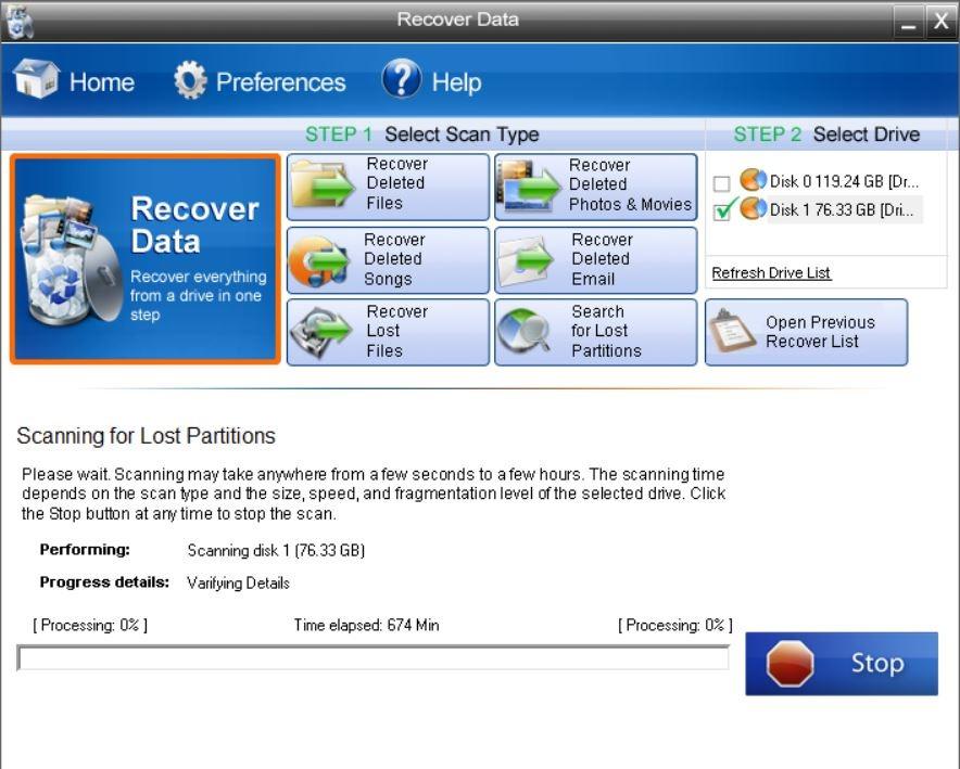 Data Recovery Professional [Download] - Customer Photo 1