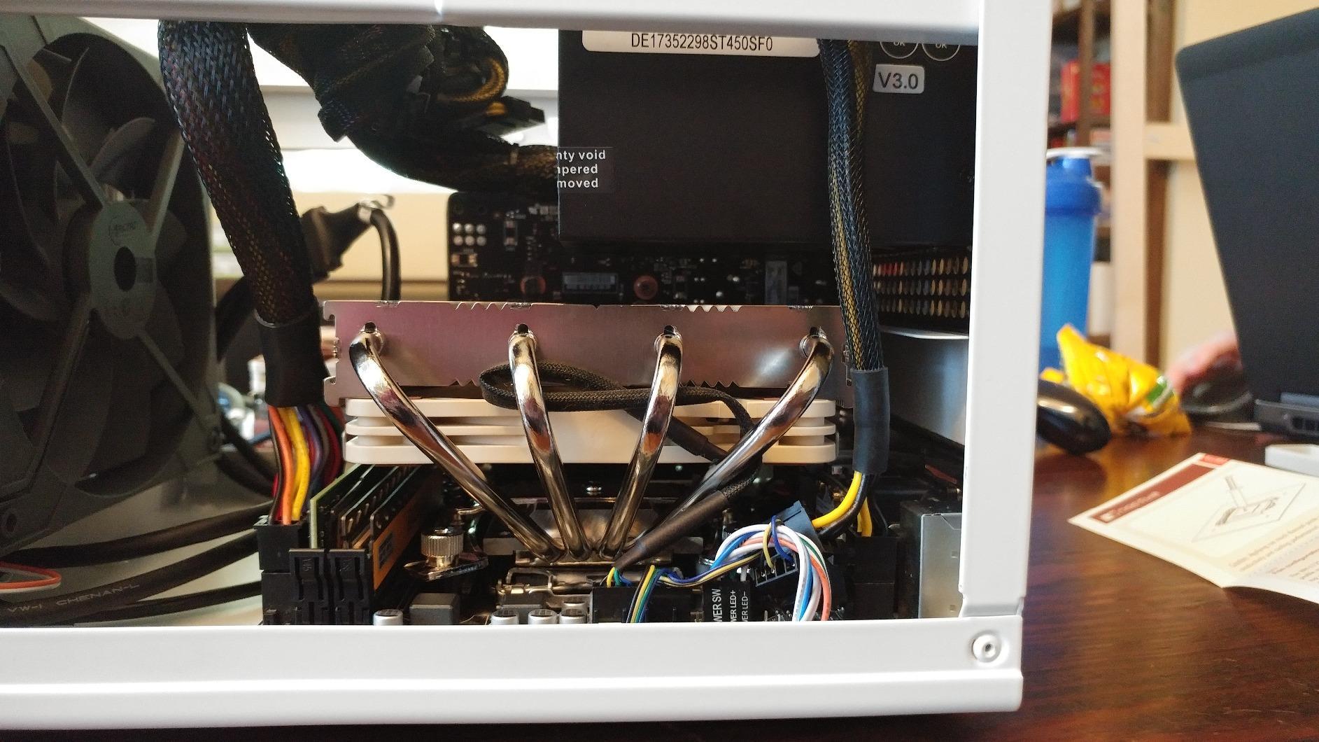 Noctua NH-L12S, Premium Low Profile CPU Cooler with Quiet 120mm PWM Fan (Brown) - Customer Photo 4