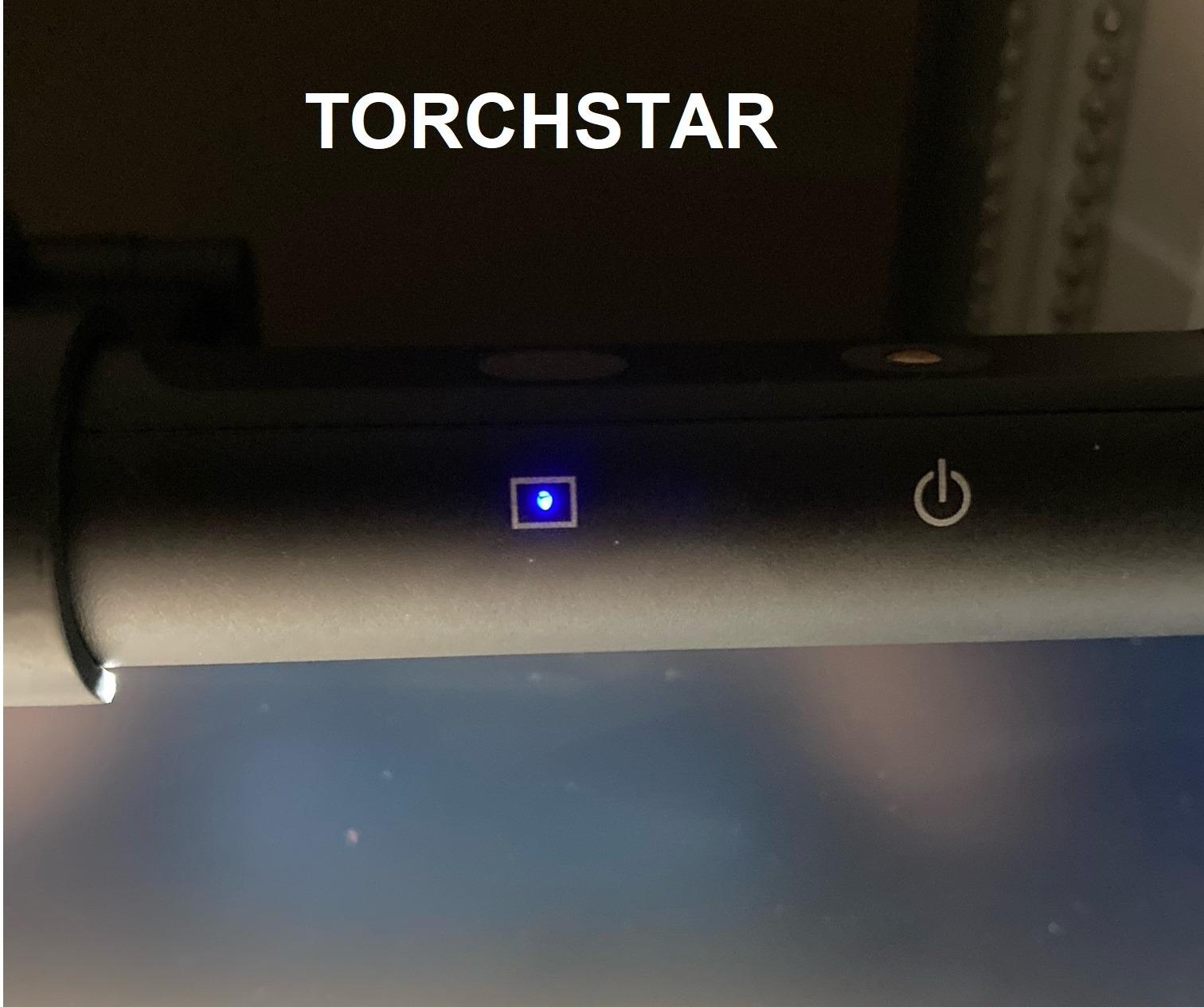 BenQ ScreenBar e-Reading LED Task Lamp with Auto-Dimming and Hue Adjustment Features, Matte Black USB Powered Office Lamp (ScreenBar_Black) - Customer Photo 2