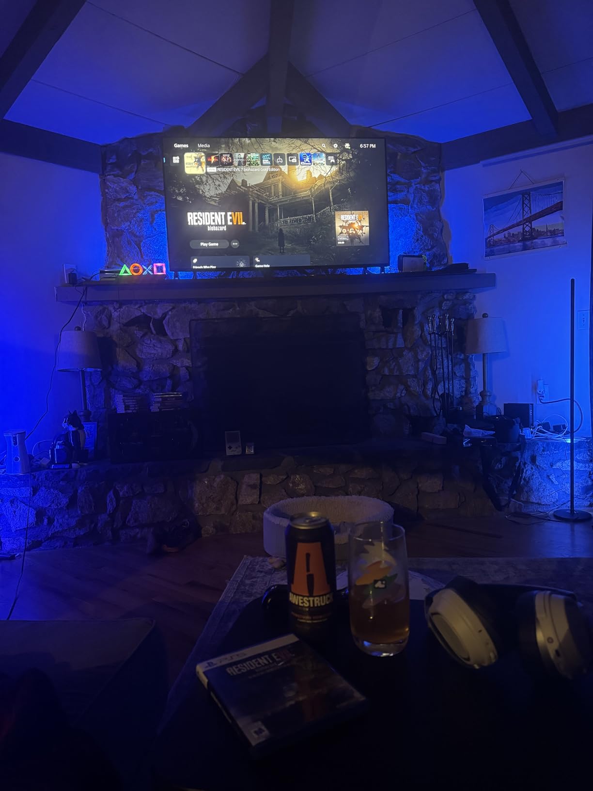 Paladone Playstation Controller Icons Light with 3 Light Modes - Sound Reactive, Dynamic Phasing, and Standard Mode - Gaming Desk Accessories and Game Room Decor - Customer Photo 1