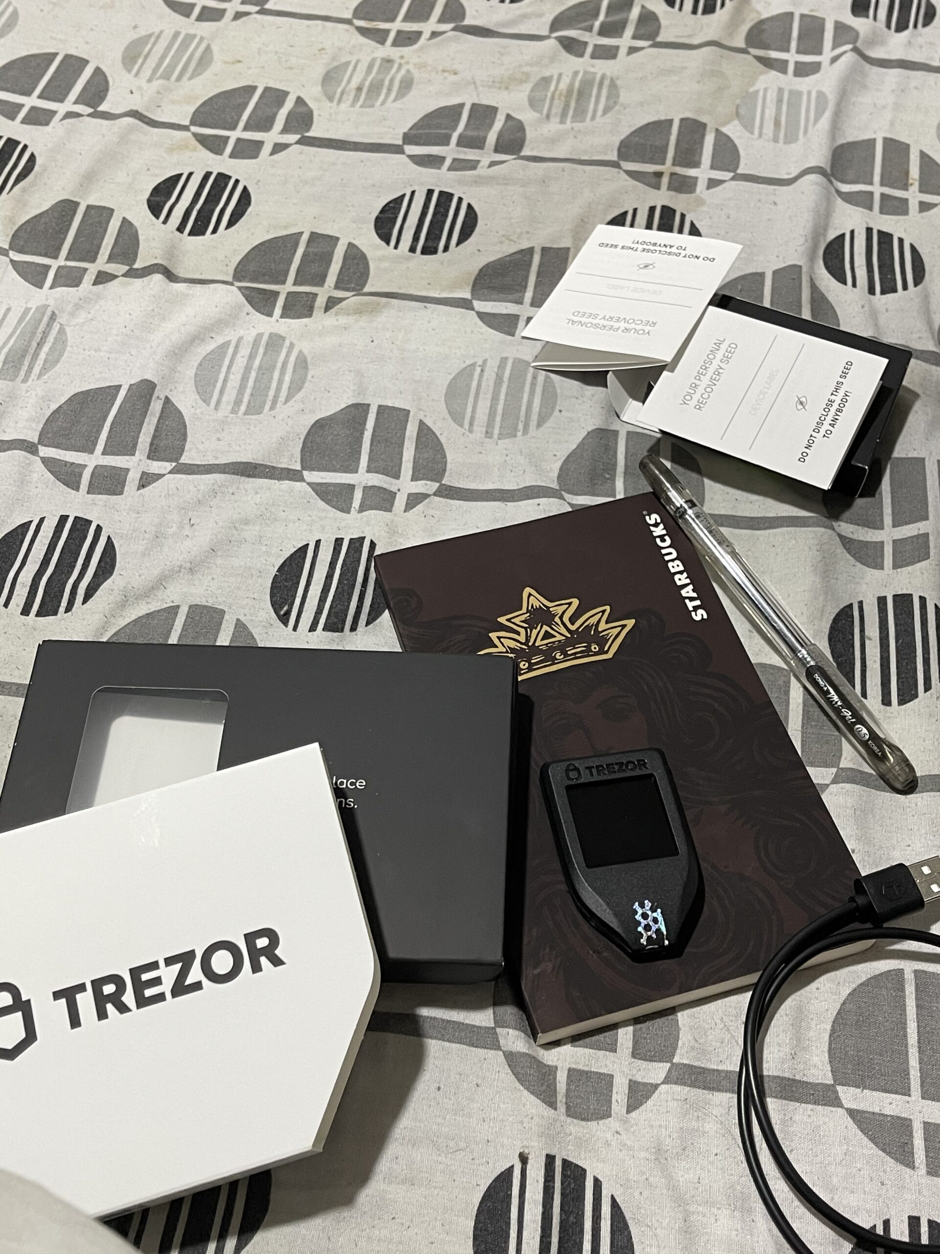 Trezor Model T - Crypto Hardware Wallet with LCD Touchscreen, Protecting Bitcoin & 1000's of Coins with Maximum Security Customer Review Trezor Model T - Crypto Hardware Wallet with LCD Touchscreen, Protecting Bitcoin & 1000's of Coins with Maximum Security - Customer Photo 1