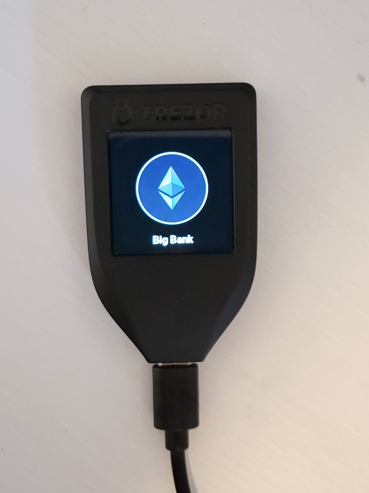 Trezor Model T - Crypto Hardware Wallet with LCD Touchscreen, Protecting Bitcoin & 1000's of Coins with Maximum Security Customer Review Trezor Model T - Crypto Hardware Wallet with LCD Touchscreen, Protecting Bitcoin & 1000's of Coins with Maximum Security - Customer Photo 2