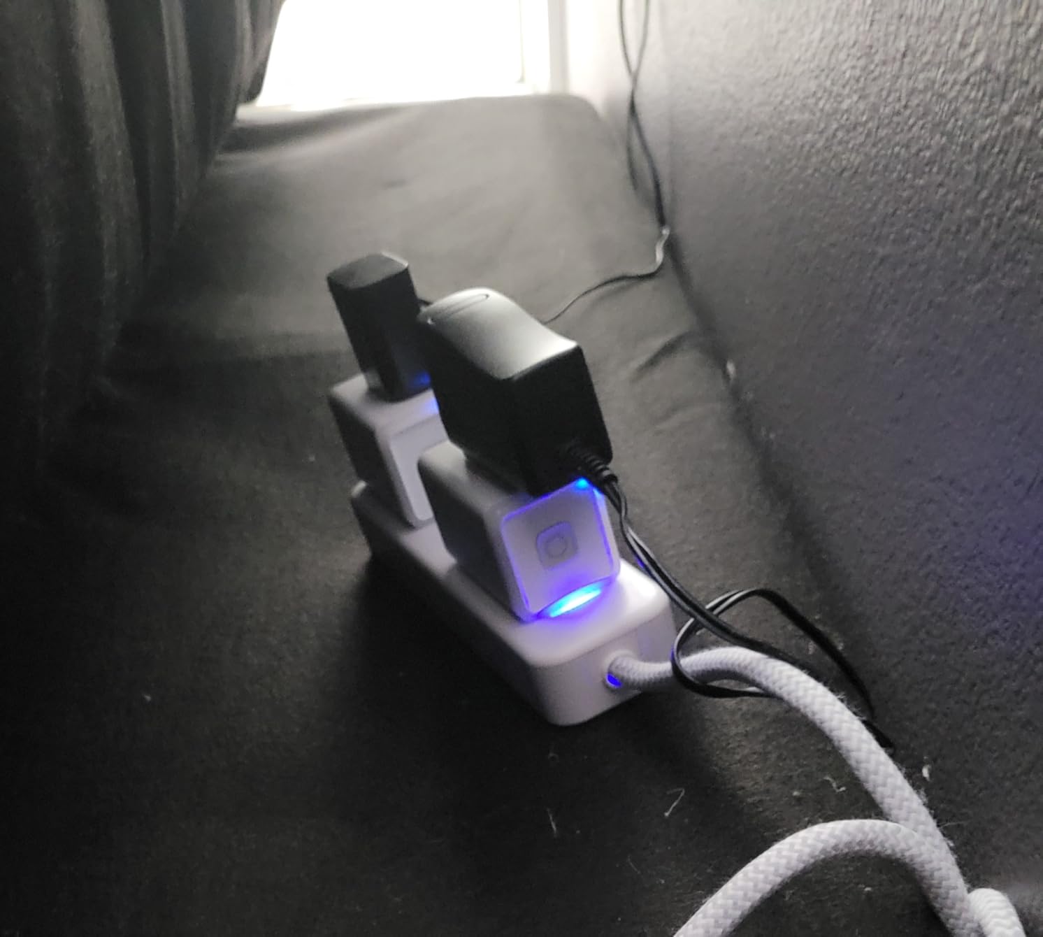 Kasa Smart Plug HS103P2, Smart Home Wi-Fi Outlet Works with Alexa, Echo, Google Home & IFTTT, No Hub Required, Remote Control,15 Amp,UL Certified, (Pack of 2) White - Customer Photo 1