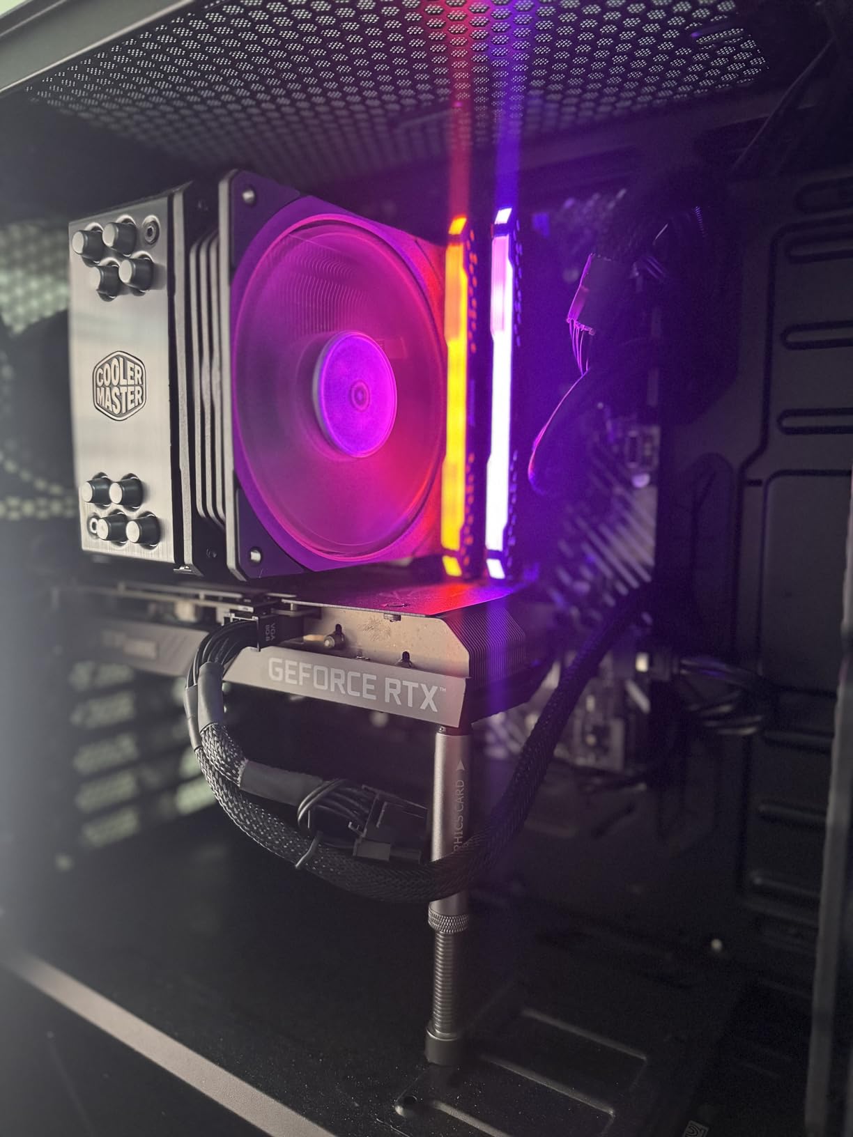 CORSAIR VENGEANCE RGB PRO DDR4 RAM 16GB (2x8GB) 3200MHz CL16-18-18-36 1.35V Intel AMD Desktop Computer Memory - Black (CMW16GX4M2C3200C16) - Customer Photo 1