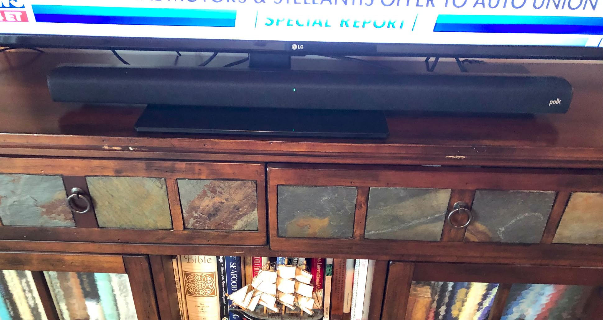 Polk Audio Signa S2 Sound Bar for Smart TV with Wireless Subwoofer, Exclusive VoiceAdjust Technology, Ultra-Slim Design customer photo 1