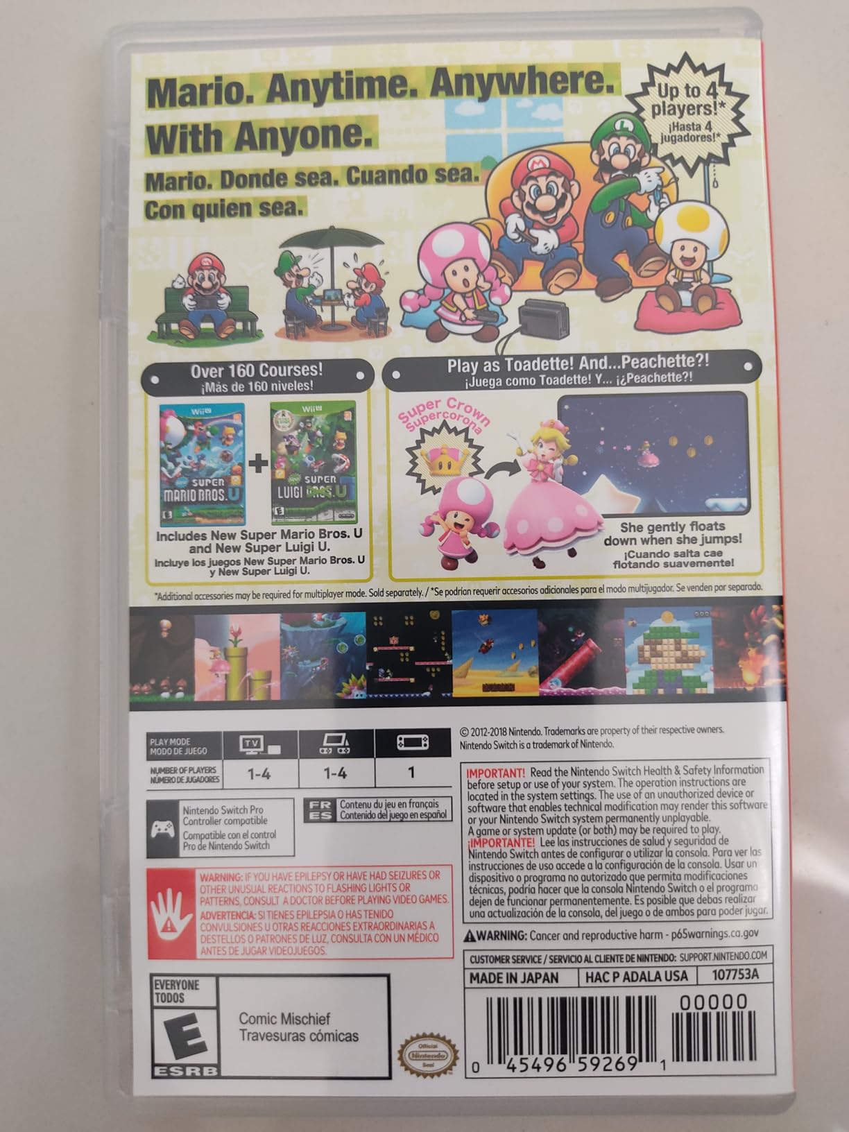 New Super Mario Bros. U Deluxe - US Version - Customer Photo 2