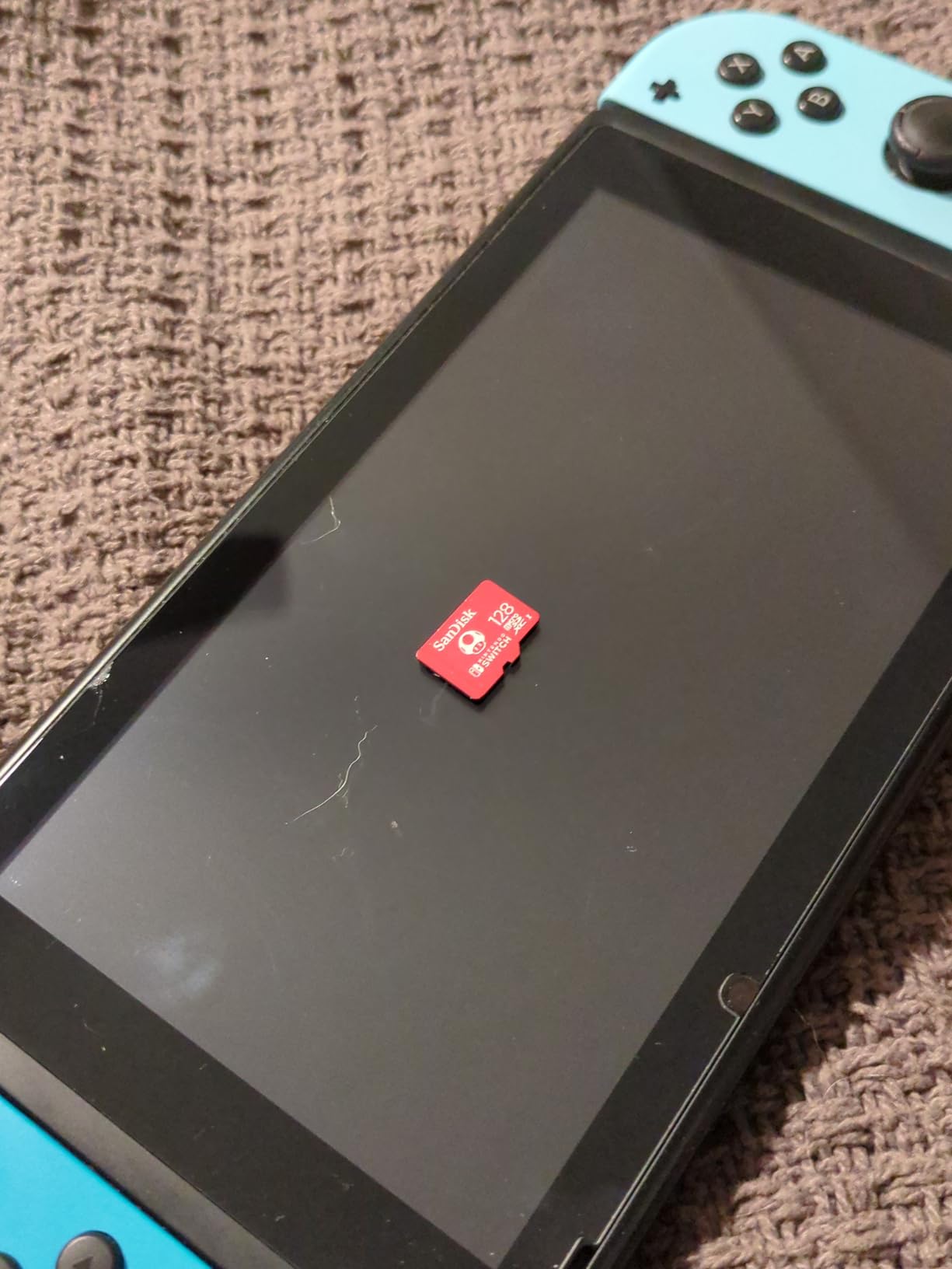 SanDisk 128GB microSDXC-Card, Licensed for Nintendo-Switch - SDSQXAO-128G-GNCZN - Customer Photo 2