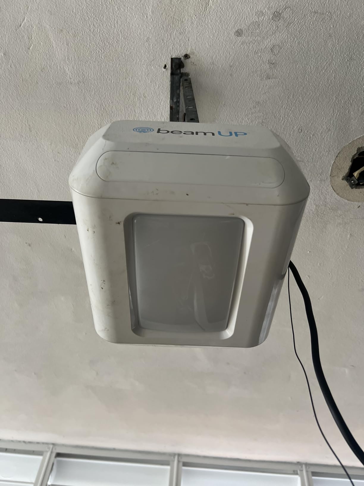 Sentry BU400 Smart Garage Door Opener, Heavy-Duty 3/4 Horsepower Equivalent DC Motor, Integrated Edge-to-Edge 3000-Lumen LED, with Beam Home App for Smart Garage Control, White - Customer Photo 2