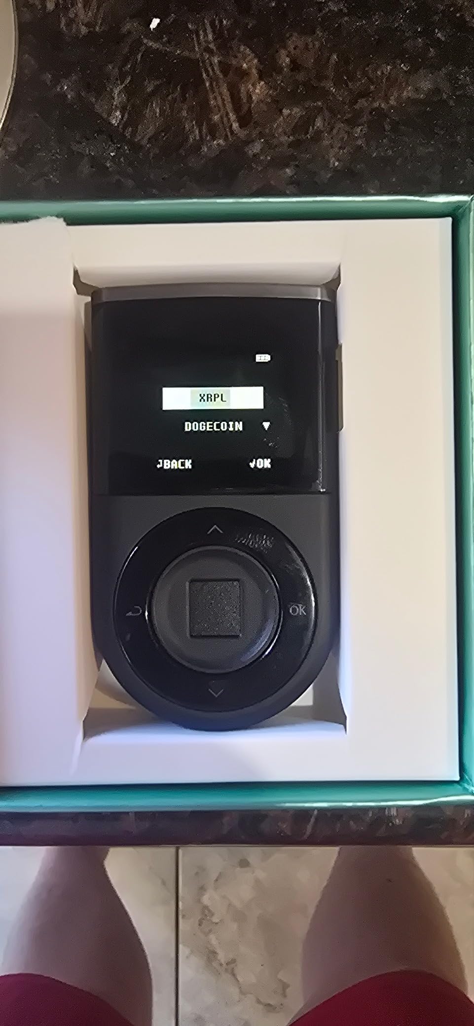 D'CENT Hardware Wallet – Biometric Cold Wallet for Crypto with Fingerprint Authentication | Secure Bluetooth Storage for Bitcoin, Ethereum, XRP, XDC, Solana, Stablecoins & More Customer Review D'CENT Hardware Wallet – Biometric Cold Wallet for Crypto with Fingerprint Authentication | Secure Bluetooth Storage for Bitcoin, Ethereum, XRP, XDC, Solana, Stablecoins & More - Customer Photo 2