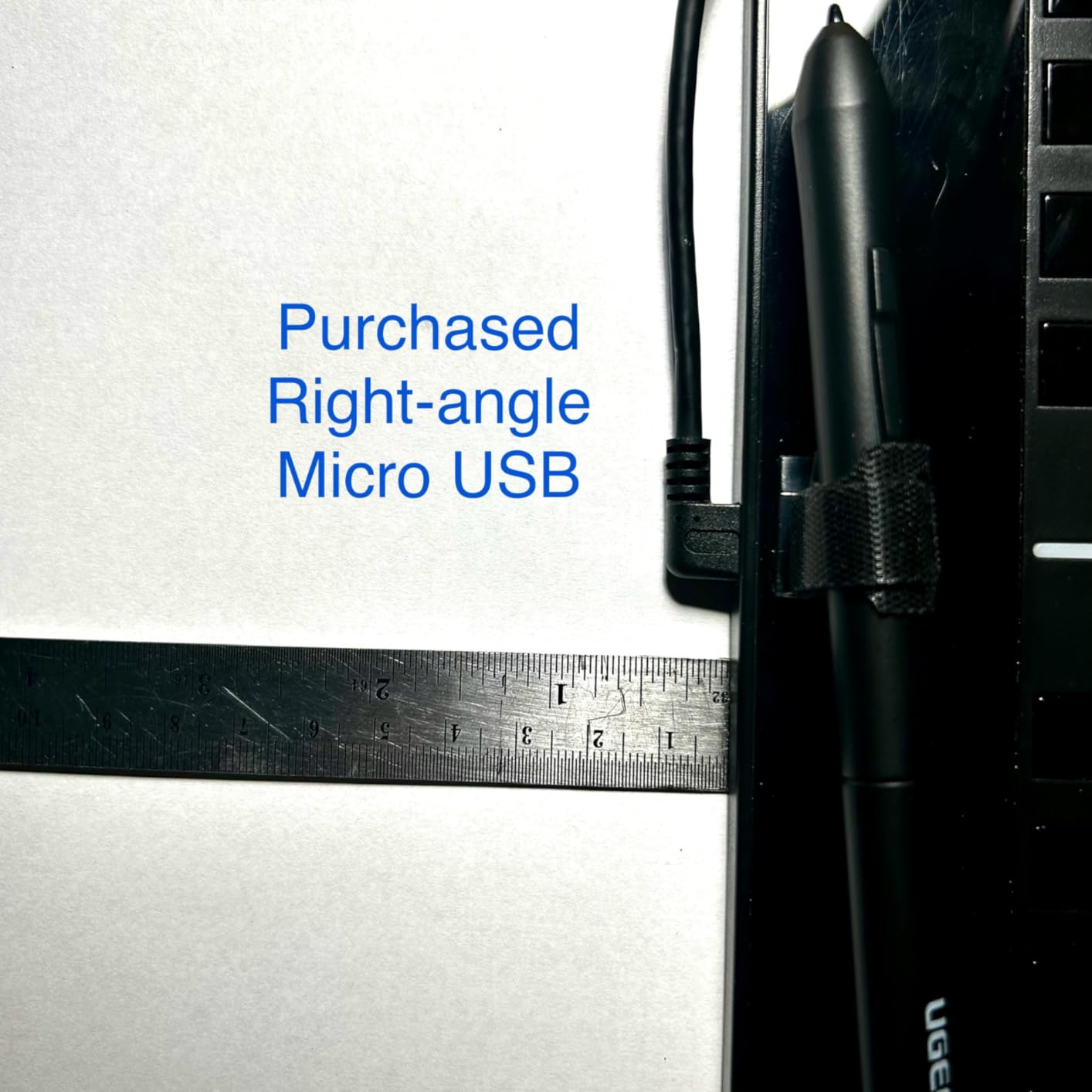Graphics Drawing Tablet, UGEE M708 10 x 6 inch Large Drawing Tablet with 8 Hot Keys, Passive Stylus of 8192 Levels Pressure, UGEE M708 Graphics Tablet for Paint, Design, Art Creation Sketch Black - Customer Photo 3