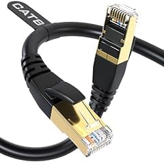 DbillionDa Cat8 Ethernet Cable, Outdoor&Indoor, 6FT Heavy Duty High Speed 26AWG, 2000Mhz with Gold Plated RJ45 Connector, Weatherproof F/FTP UV Resistant for Router, Modem, PC, Gaming - Customer Photo 4