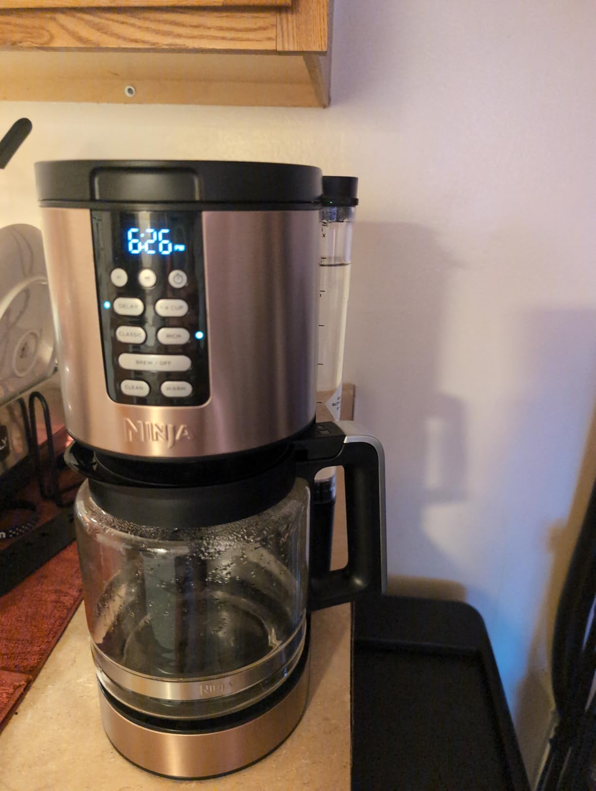 Ninja 12-Cup Programmable Coffee Brewer, 2 Brew Styles, Adjustable Warm Plate, 60oz Water Reservoir, Delay Brew - Black/Stainless Steel customer photo 1