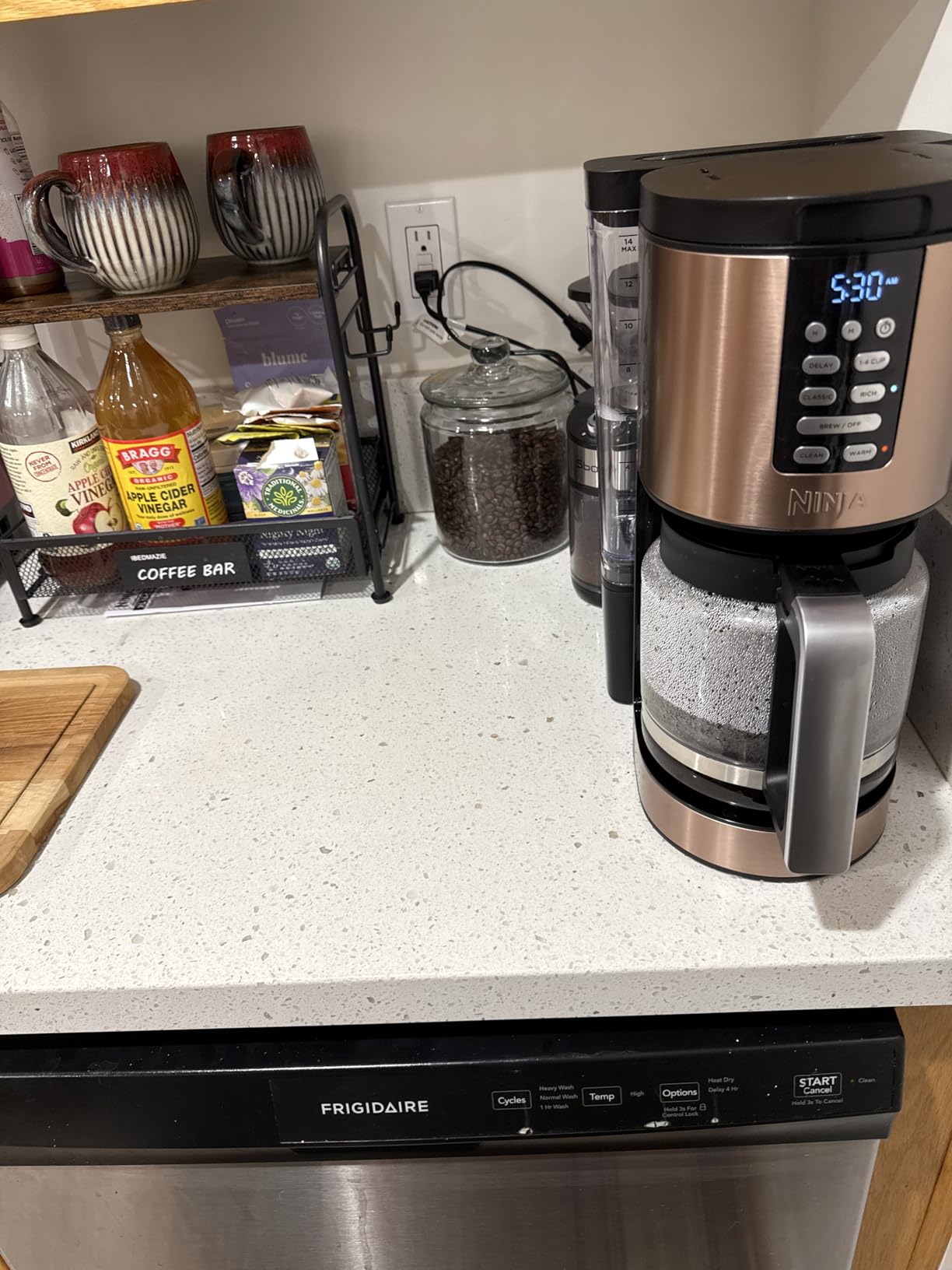 Ninja 12-Cup Programmable Coffee Brewer, 2 Brew Styles, Adjustable Warm Plate, 60oz Water Reservoir, Delay Brew - Black/Stainless Steel customer photo 2