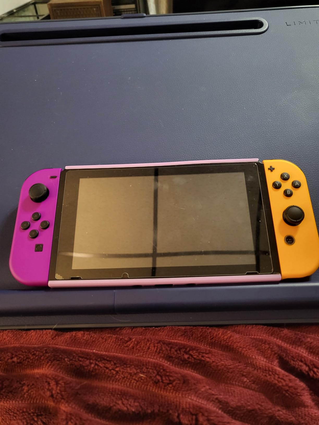 Nintendo Neon Purple/Neon Orange Joy-Con (L-R) - Switch - Customer Photo 2