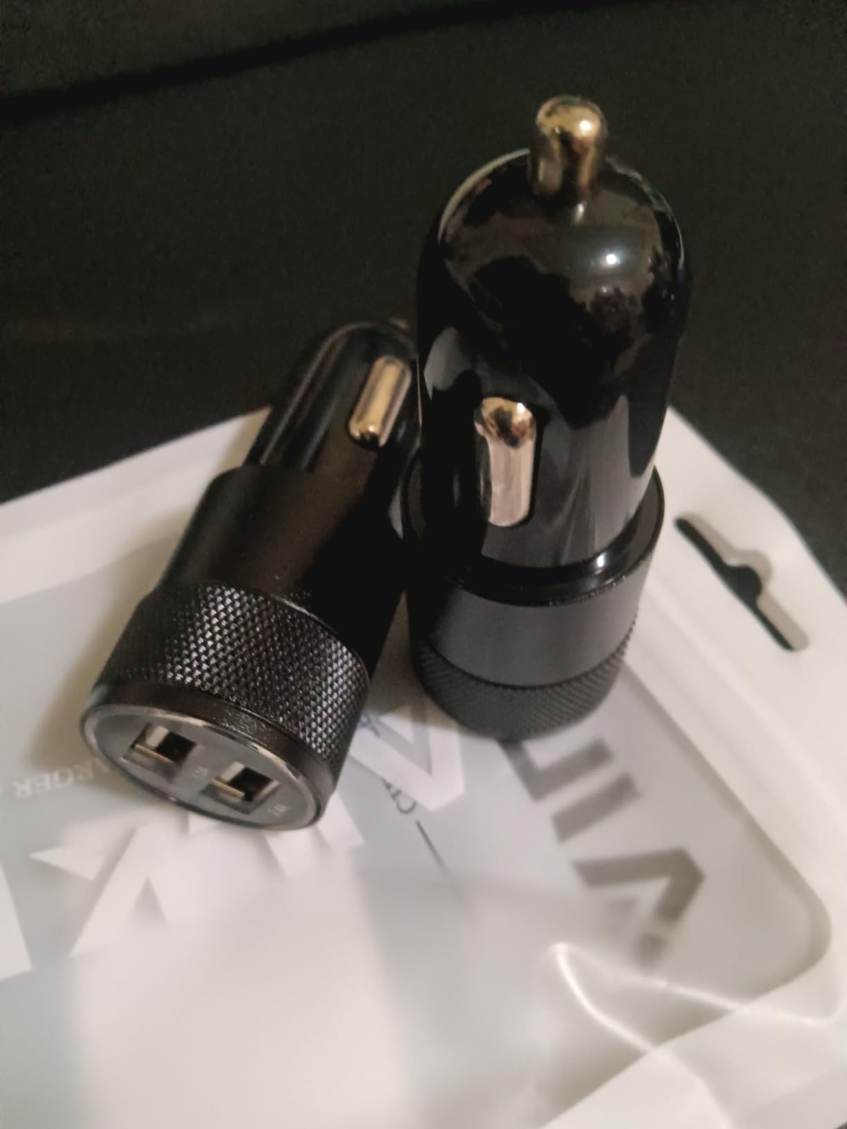 Car Charger, [2Pack/3.4a] Fast Charge Dual Port USB Cargador Carro Lighter Adapter for iPhone 15 14 13 12 11 Pro Max X XR XS 17 Plus 16, iPad, Samsung Galaxy S23 S22 S21 S25 Plus S7 j7 S10e S9 Note 8 - Customer Photo 2