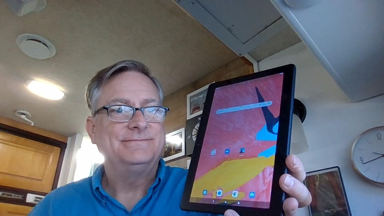 PRITOM Tablet 10 inch, 64GB, Tablet Android 13, HD IPS Screen, Dual Camera, WiFi, Bluetooth, Tablets with 6000mAh Battery, Touch10 Tab GMS Certified - Customer Photo 1