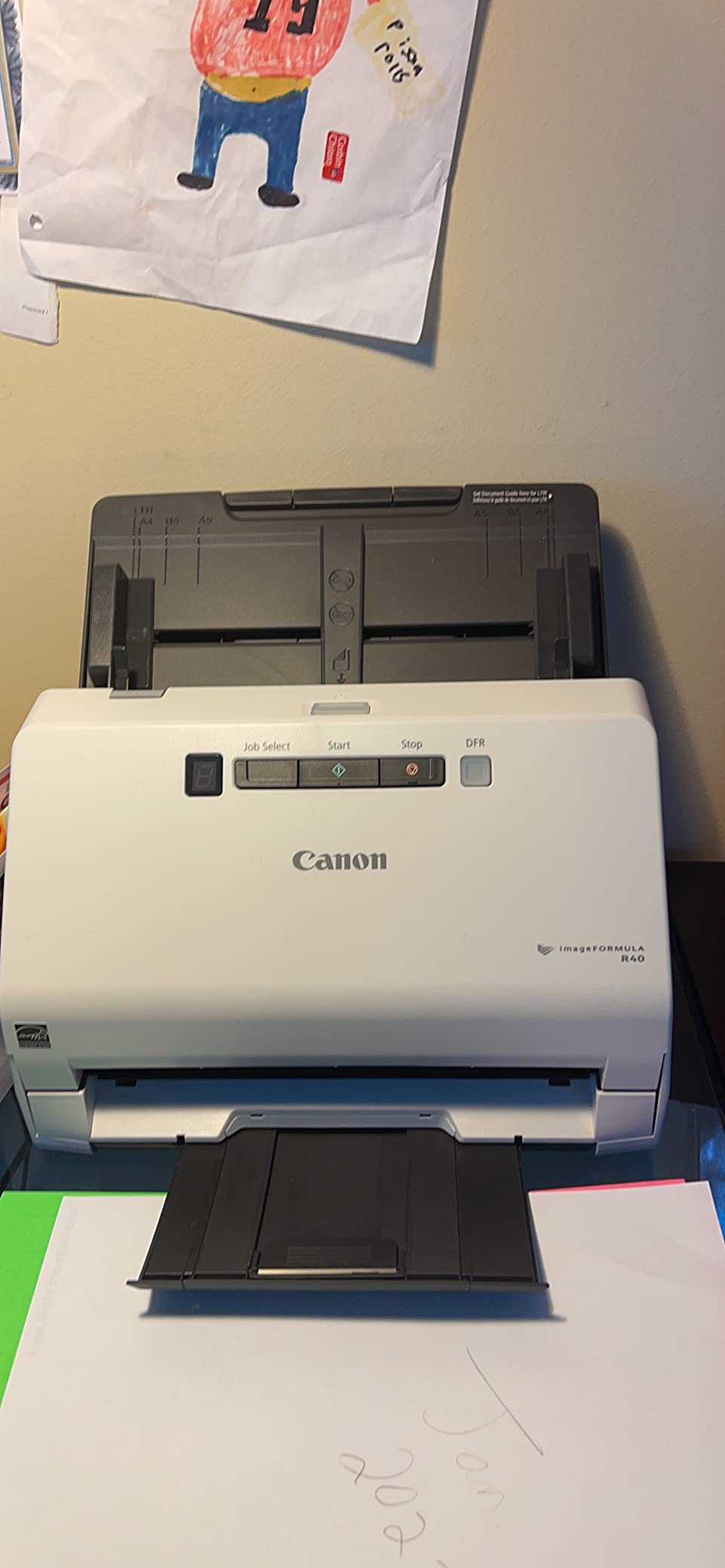 Canon imageFORMULA R40 - Office Document Scanner, Windows and Mac, Duplex Scanning, Easy Setup, Scans a Wide Variety of Documents, Scans to Cloud - Customer Photo 2