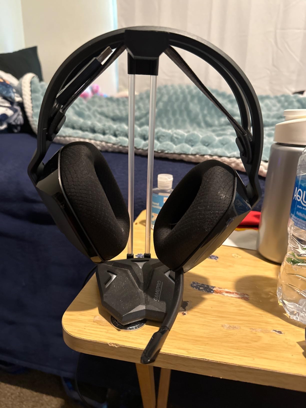 Logitech G733 Lightspeed Wireless Gaming Headset, Suspension Headband, Lightsync RGB, Blue VO!CE Mic, PRO-G Audio – Black, Gaming Headset Wireless, PC, PS5, PS4, Switch Compatible - Customer Photo 5