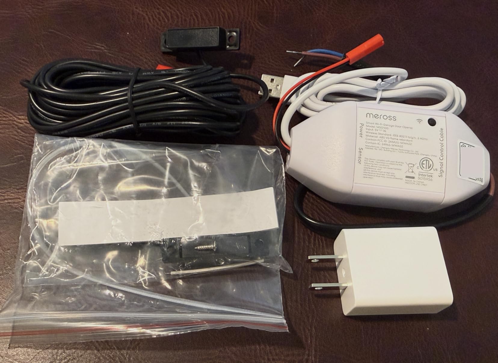 meross Smart Garage Door Opener Remote, Compatible with Apple HomeKit, Amazon Alexa, Google Assistant, SmartThings, Siri, CarPlay and Android, Universal WiFi Garage Controller, No Hub Required - Customer Photo 5
