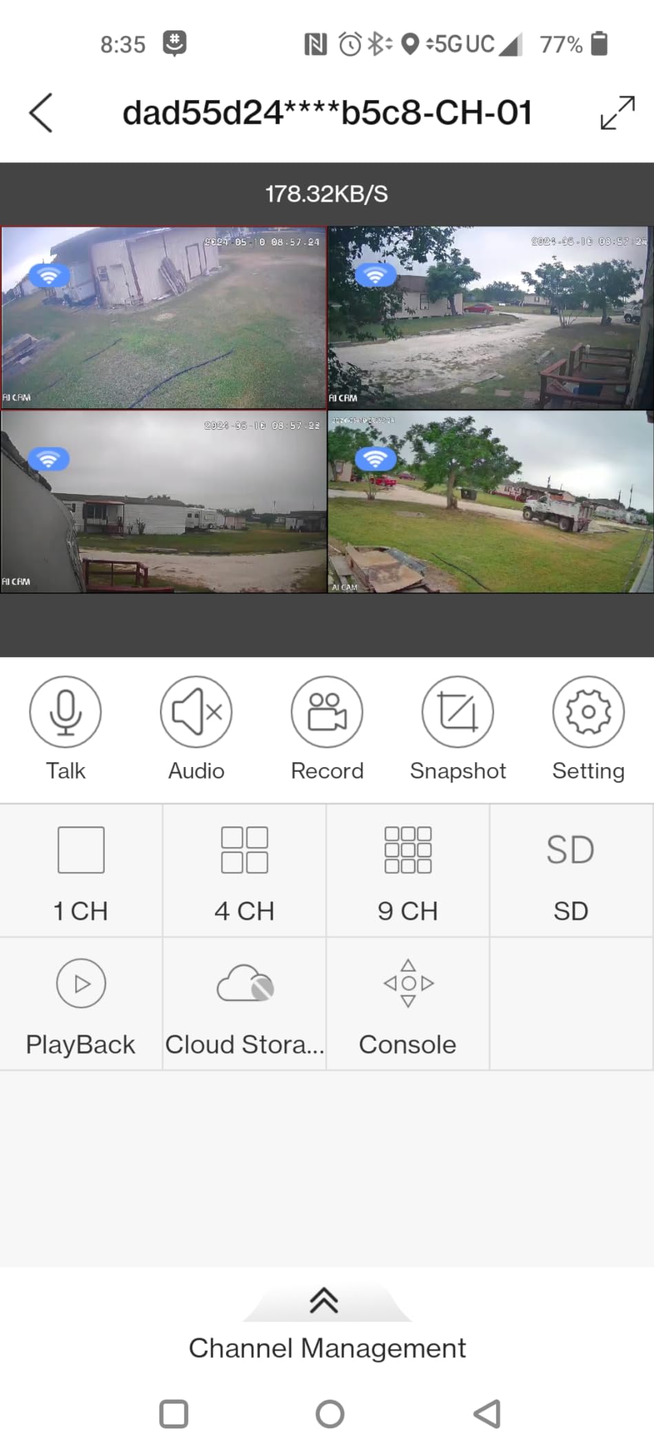 Security Camera System Wireless,Firstrend 1080P 8CH Wireless Home Security Systems with 4 pcs 2MP Full HD Cameras 1TB HDD Night Vision Motion Detection App for Indoor Outdoor Video Surveillance - Customer Photo 2