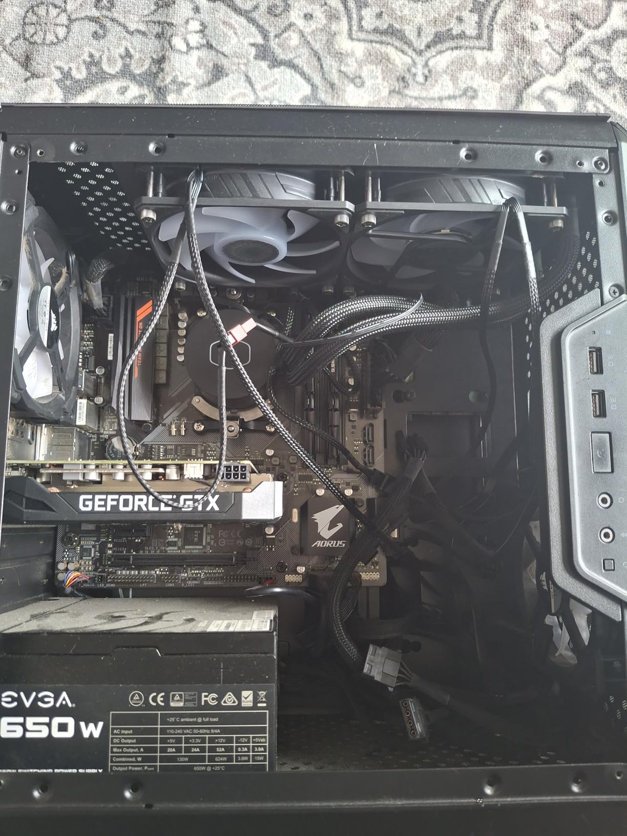 CoolerMaster MasterLiquid ML240L RGB V2, Close-Loop AIO CPU Liquid Cooler, Gen3 Dual Chamber Pump, 240mm Radiator, SickleFlow 120 PWM ARGB, AMD Ryzen AM5/AM4, Intel LGA1700/1200 (MLW-D24M-A18PC-R2) - Customer Photo 4