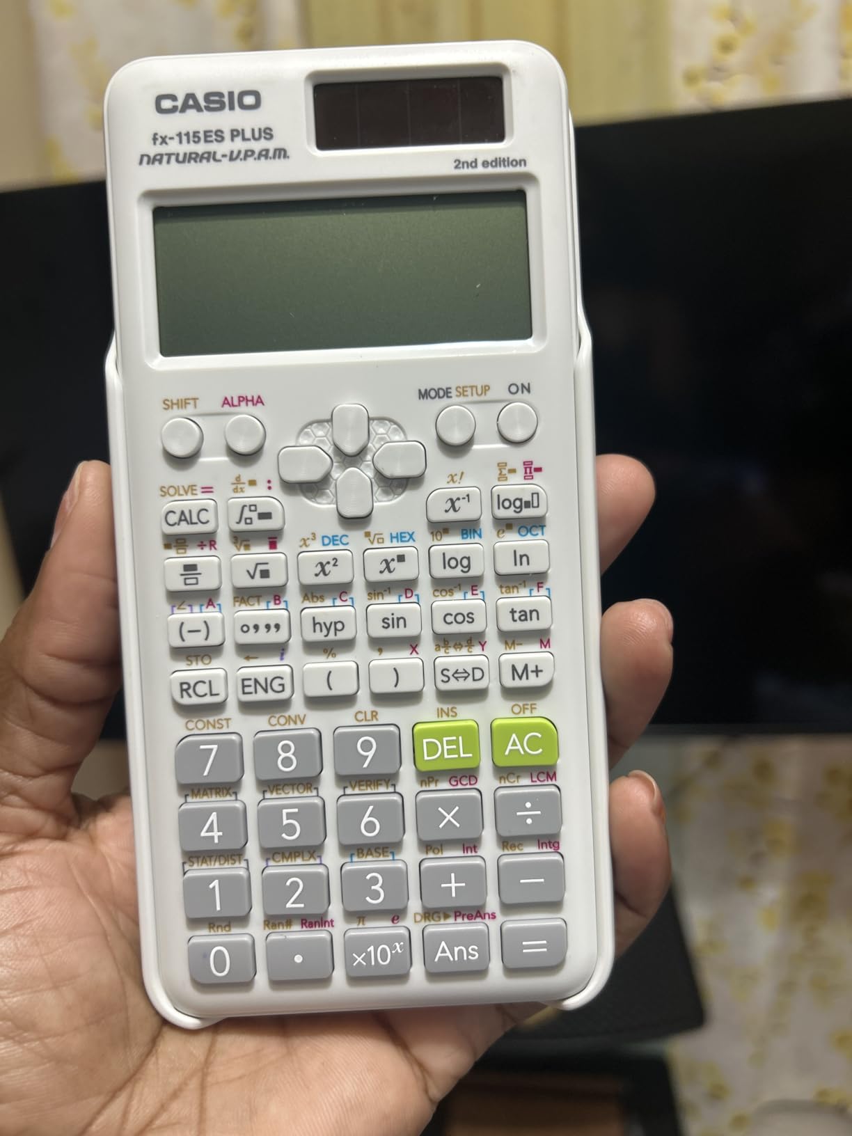 Casio fx-115ES Plus 2nd Edition – Advanced Scientific Calculator | 280+ Functions, Natural Textbook Display℠ | Ideal for Math, Science, Engineering & Statistics - Customer Photo 1