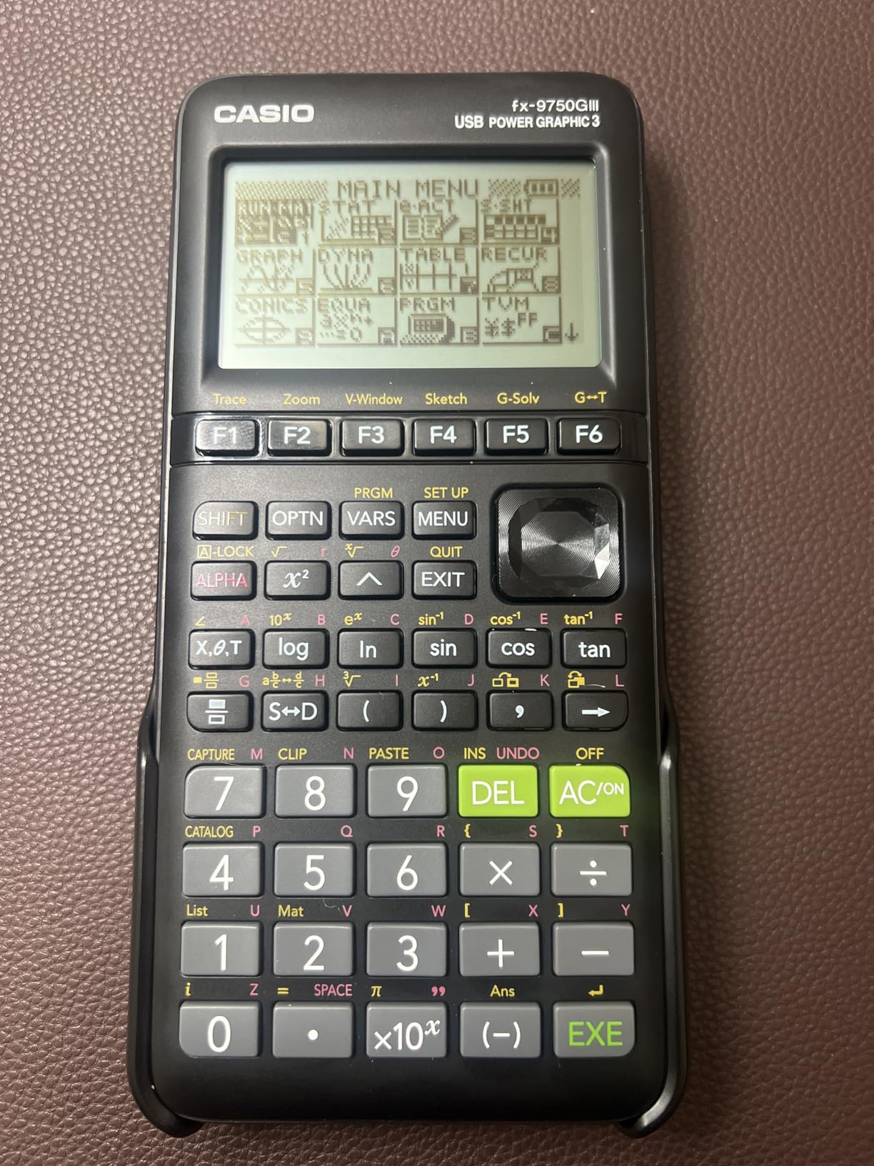 Casio fx-9750GIII Graphing Calculator | Natural Textbook Display | Python Programming | Ideal for Exams, STEM & Advanced Math | Black - Customer Photo 1