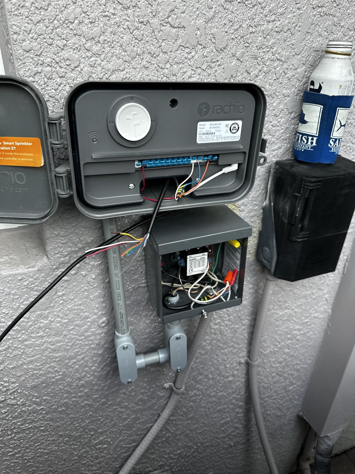 Rachio 3 Smart Bundle: 8 Zone Controller with Outdoor Enclosure - Customer Photo 1
