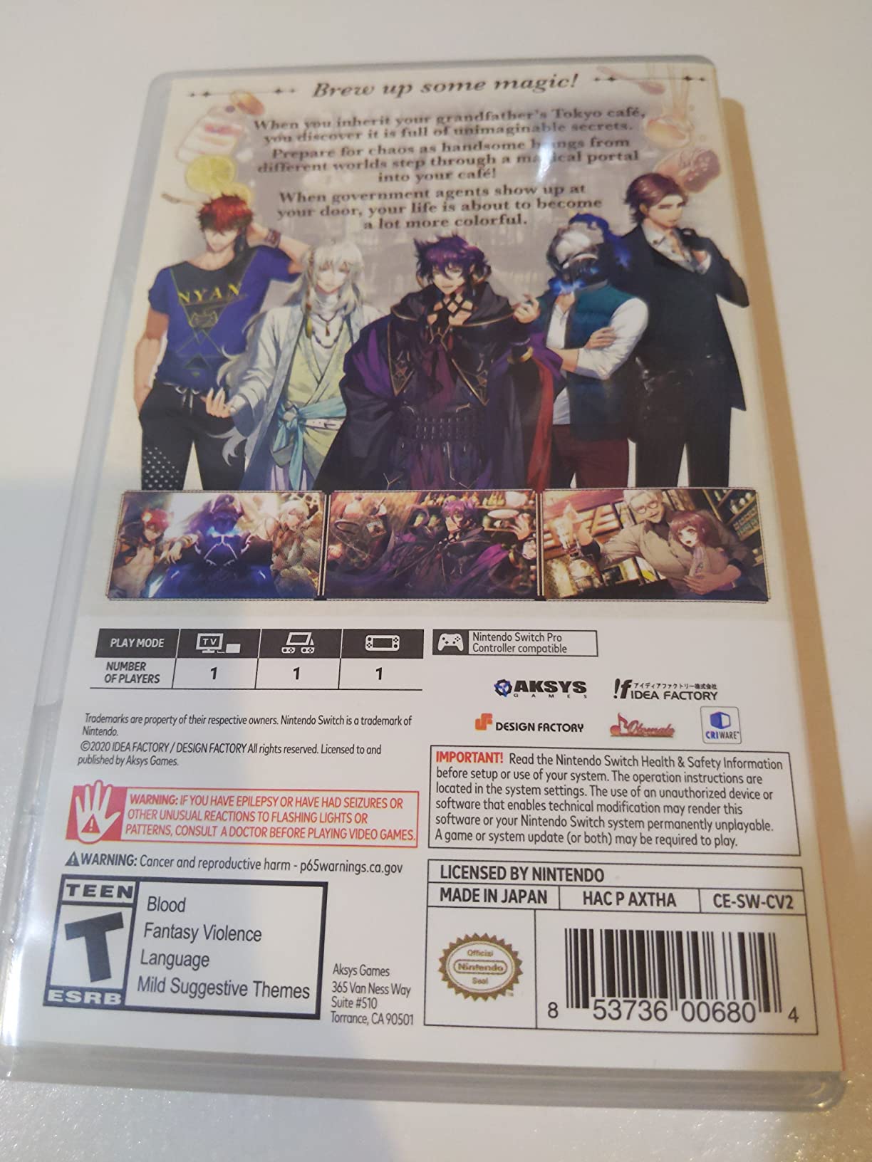 Café Enchanté - Nintendo Switch - Customer Photo 3