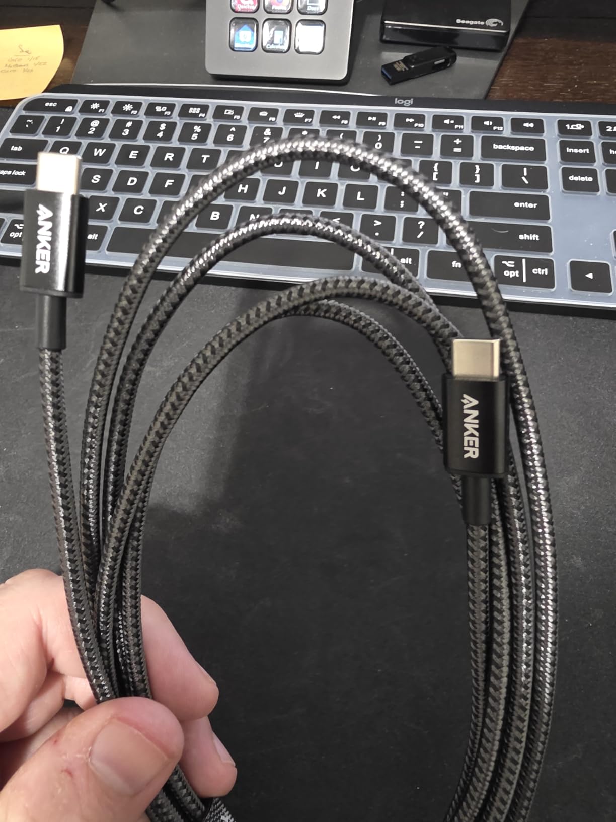 Anker USB C to USB C Cable, Type-C 60W Fast Charging Cable (6 FT, 2Pack) for iPhone 17 Series, iPad mini 6 and More (Black) - Customer Photo 1