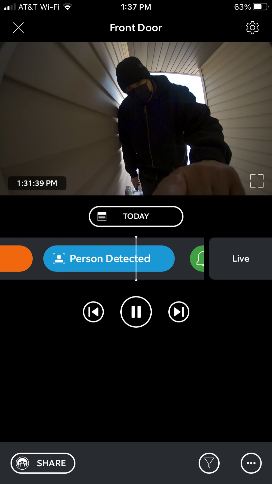 Ring Video Doorbell Wired (newest model), Use Two-Way Talk, advanced motion detection, HD camera and real-time alerts to monitor your front door (wiring required) - Customer Photo 2