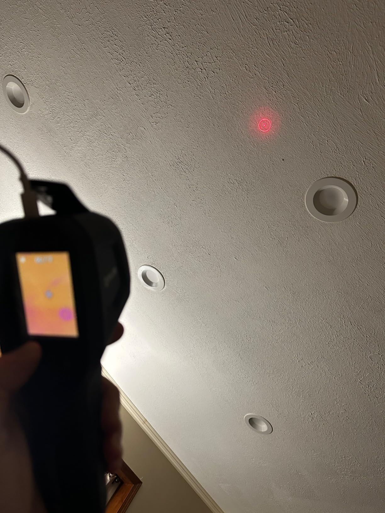 FLIR TG165-X Thermal Imaging Camera with Bullseye Laser, Spot IR | 80x60 IR, -25 to 300C, spot thermometer, MSX, IP54, building/HVAC/electrical, strap, pouch customer photo 1